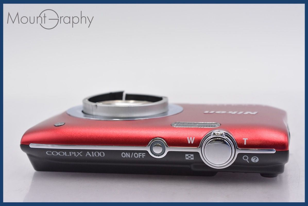 ニコン Nikon COOLPIX A100 5x バッテリー付属 同梱可 #am798 ☆良品  
