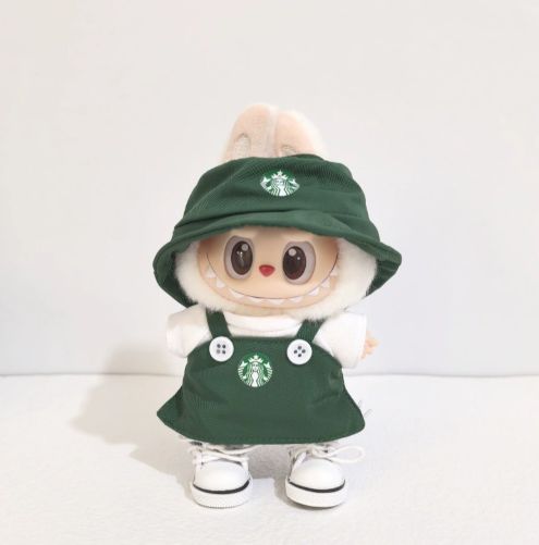 POPMART ポップマート LABUBU ラブブ スターバックス 服 5点
