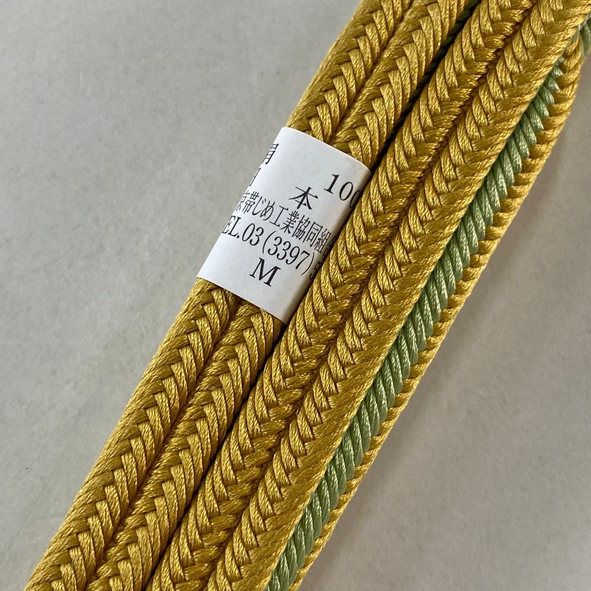 よねざわ新田紅下染 黄土色