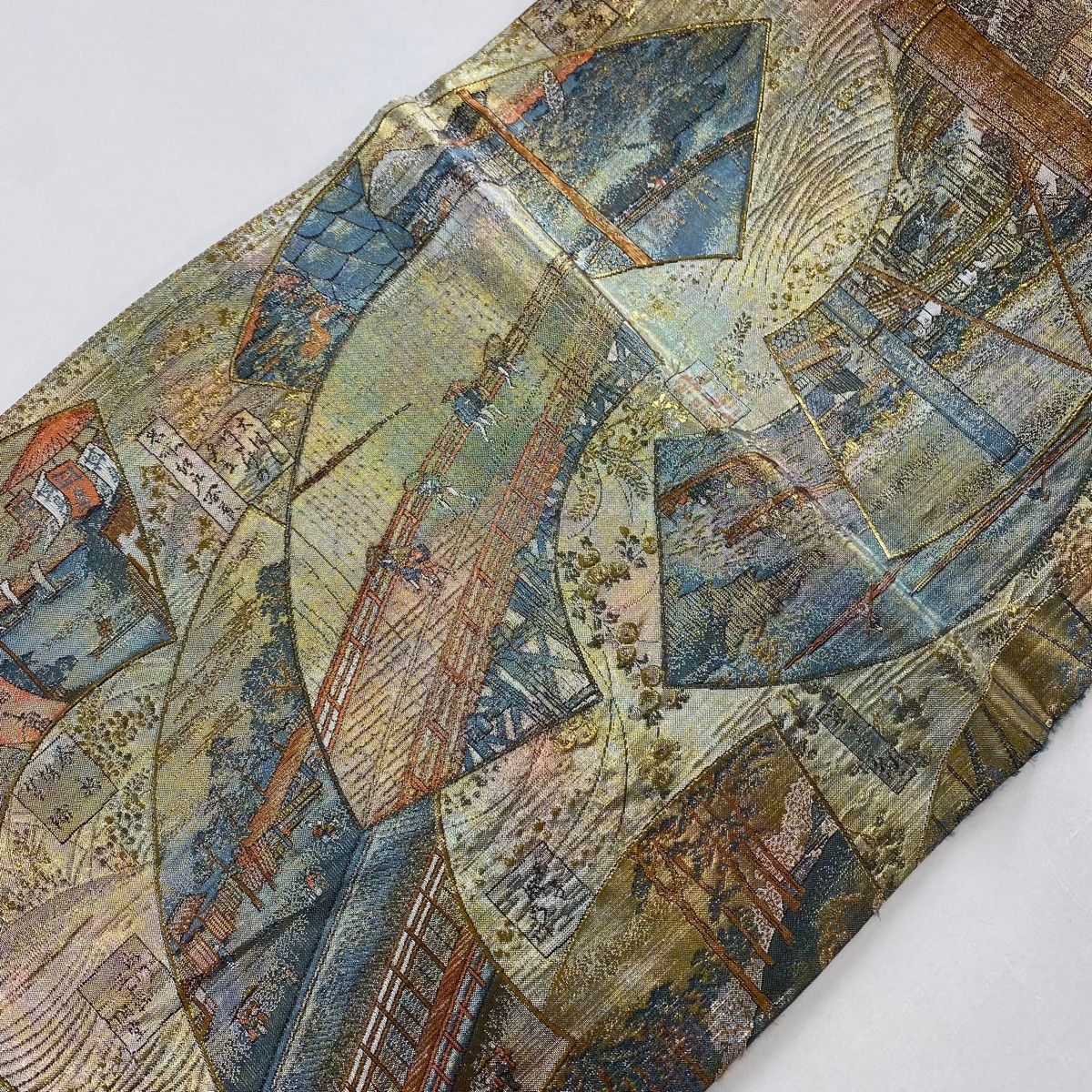 丸帯 名所大江戸百景