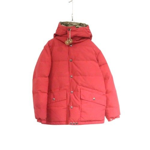 【中古A】SIERRA DESIGNS シエラデザイン KAPTAIN SUNSHINE キャプテンサンシャイン S メンズ ダウンジャケット  BEAMS PLUS ビームスプラス 赤 ダブルジップ 中古A 古着