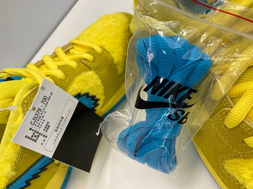 ナイキ NIKE SB Dunk Low Yellow Bear Grateful Dead グレイトフル 