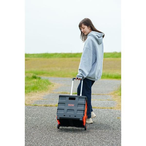 キャリーカート 折りたたみ 軽量 フタ付き イス キャリーワゴン 買い物 アウトドア