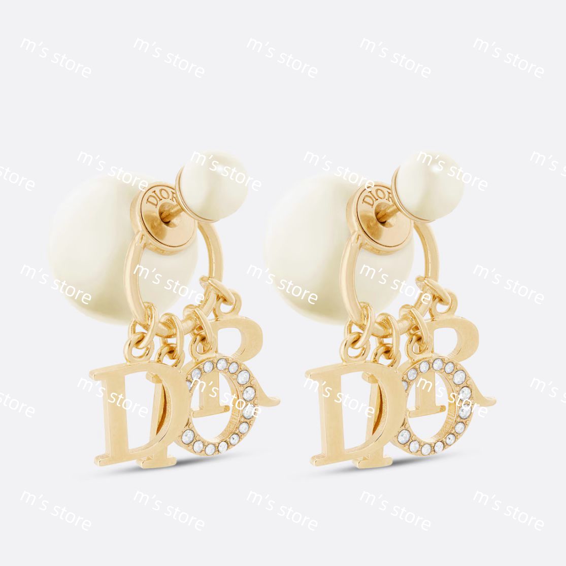 新品 Christian Dior DIOR TRIBALES ピアス ディオール ピアス ゴールド - メルカリ