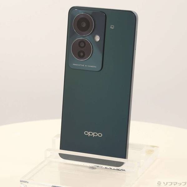 〔中古品〕 OPPO Reno11 A 128GB ダークグリーン CPH2603GR SIMフリー【258】