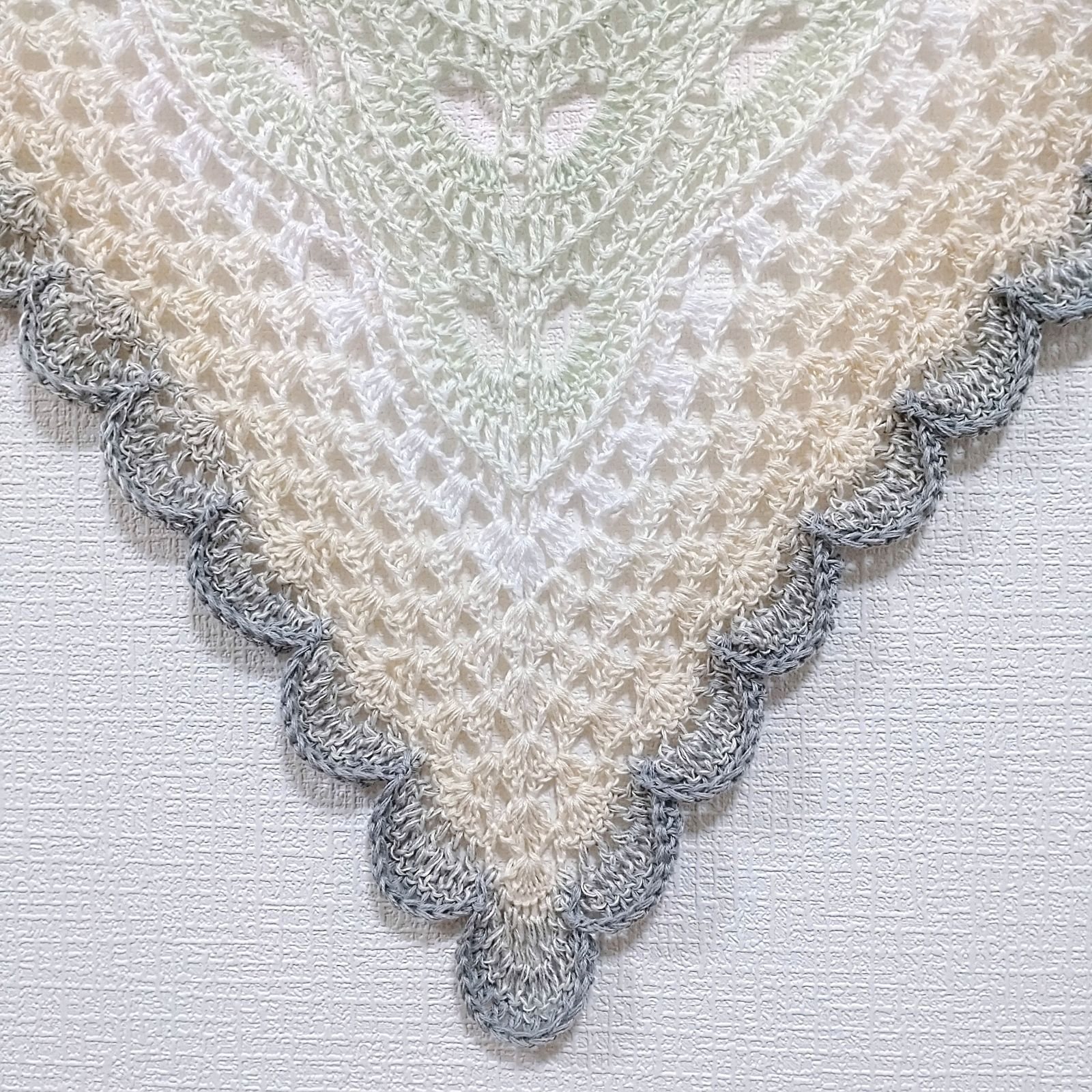 三角ショール　バレエショール　コットン　年中使用・洗濯可　エスメラルダ　男女兼用 三角ショール 三角ストール ショール ストール バレエショール 年中