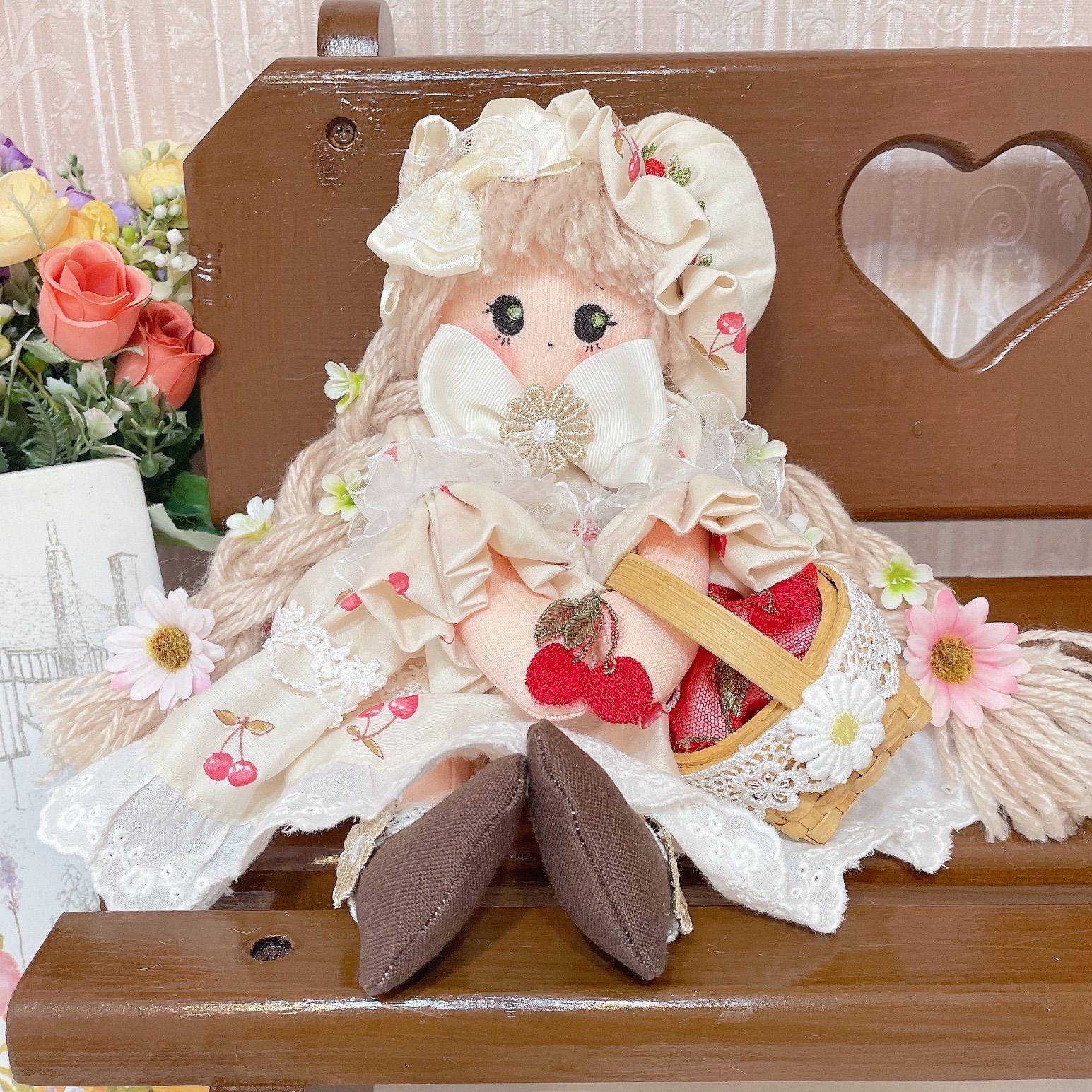 MAKO様♡専用ページです。カントリー雑貨・カントリードール カントリードール】48cmのドール作り 柄違い→色違い - YouTube