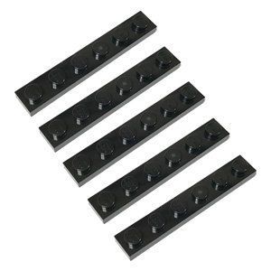 【中古】「未使用品」LEGOブロック・純正パーツ＜プレート＞1 x 6 (5個 Black) [並行輸入品]