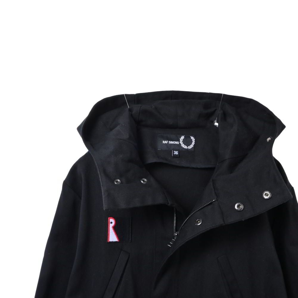 RAF SIMONS × FRED PERRY バックプリント モッズコート - メルカリ