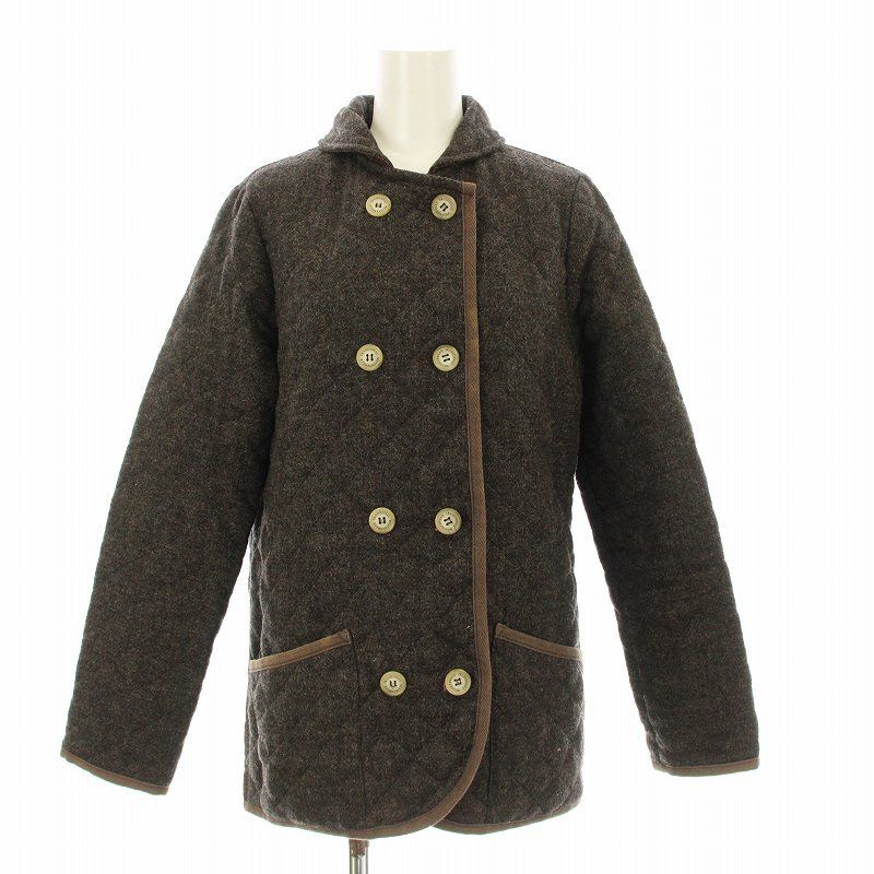 トラディショナルウェザーウェア ドット柄 キルティング 中綿 ダブル ジャケット QUILTED OUTER 軽くて暖かいキルティングアウター6スタイル