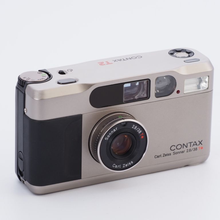 コンタックス フィルムカメラ T2D ボディ DATE BACK チタンシルバー CONTAX コンタックス フィルムカメラ T2D ボディ DATE BACK