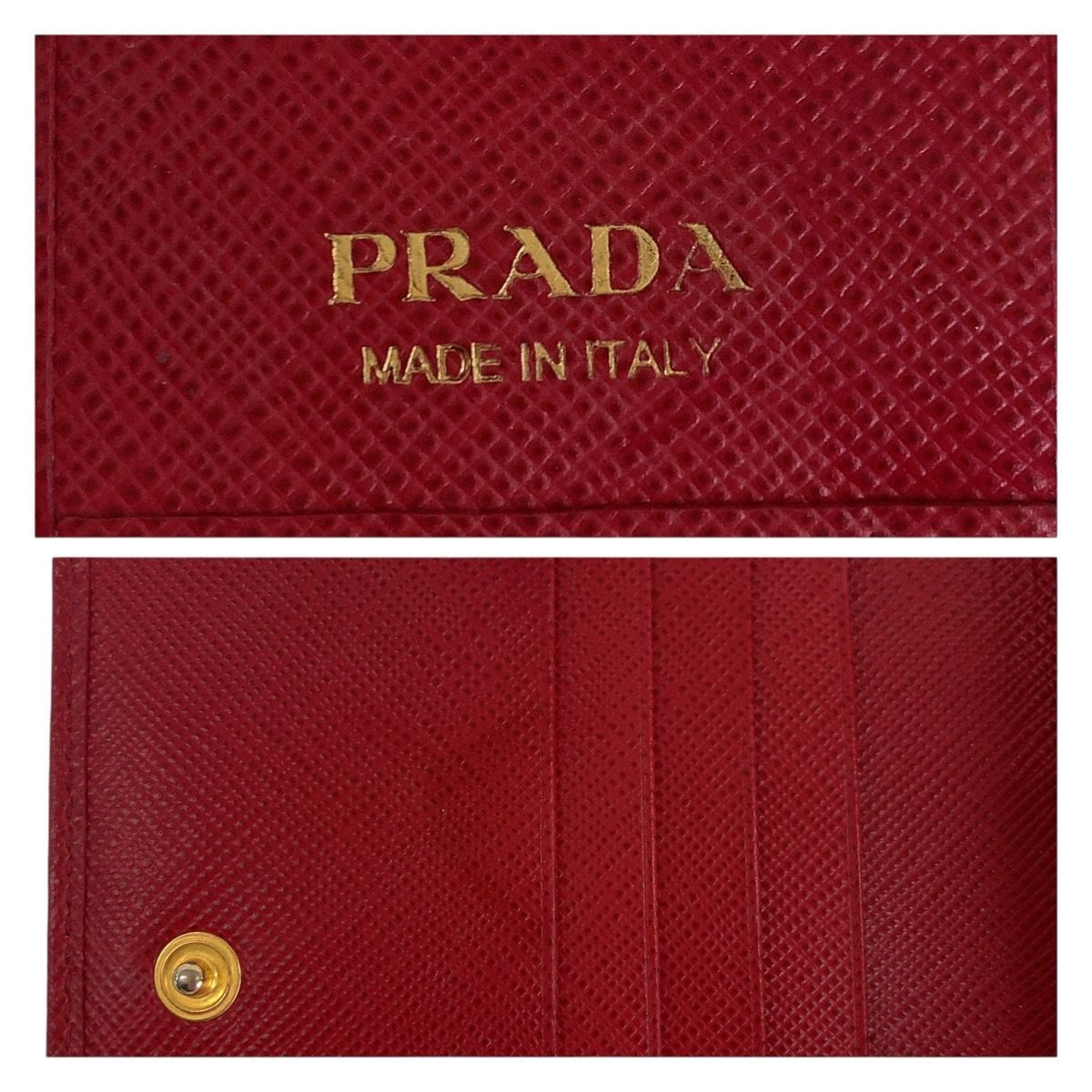 ◎1円◎ PRADA プラダ 三つ折り財布 コンパクトウォレット 財布