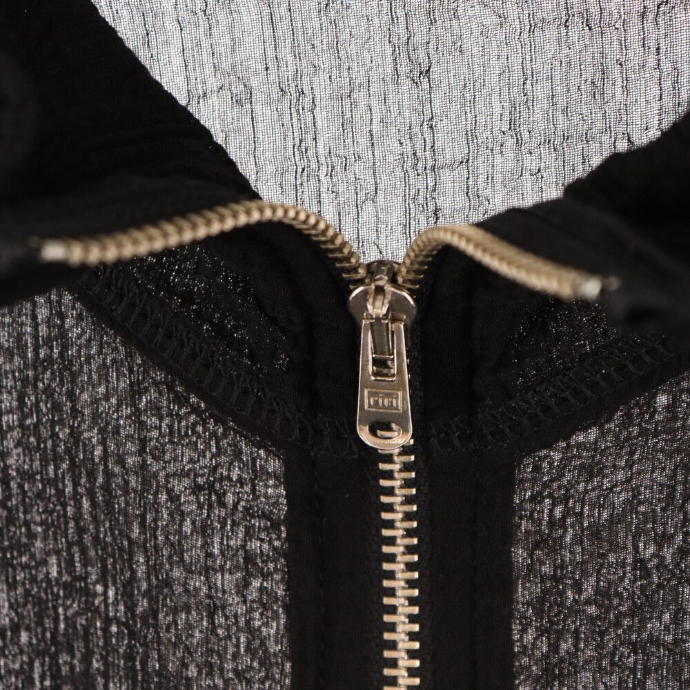OUR LEGACY (アワーレガシー) SHRUNKEN FULLZIP POLO BLACK OUR LEGACY (アワーレガシー) SHRUNKEN FULLZIP POLO BLACK