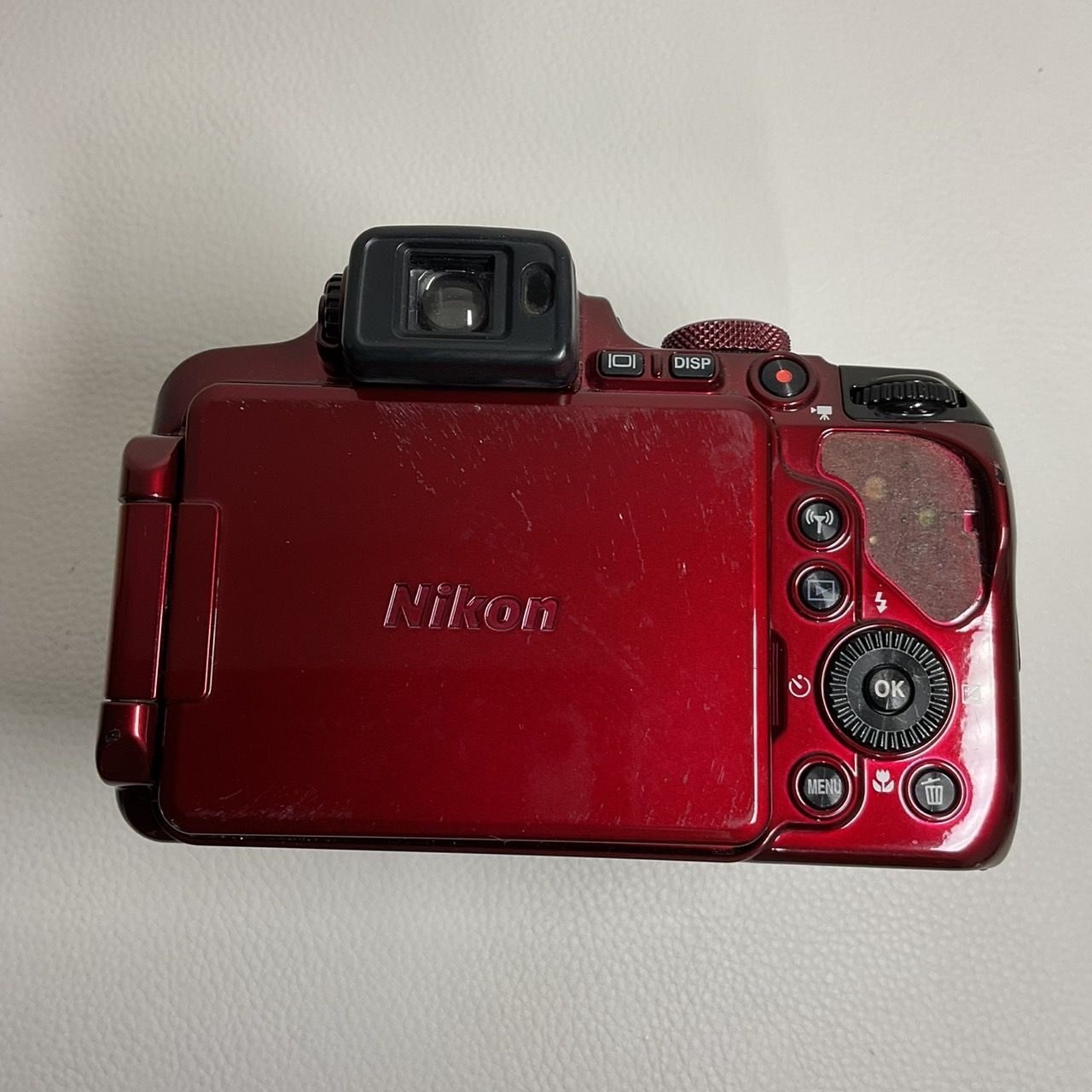 Nikon Coolpix P600レッド 中古 国内正規品美品【完動品】美品 Nikon COOLPIX P600 レッド