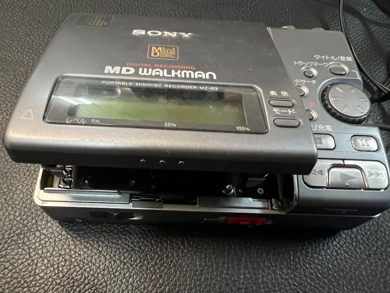 SONY MDウォークマン MZ-R3 ポータブルミニディスクレコーダー＋