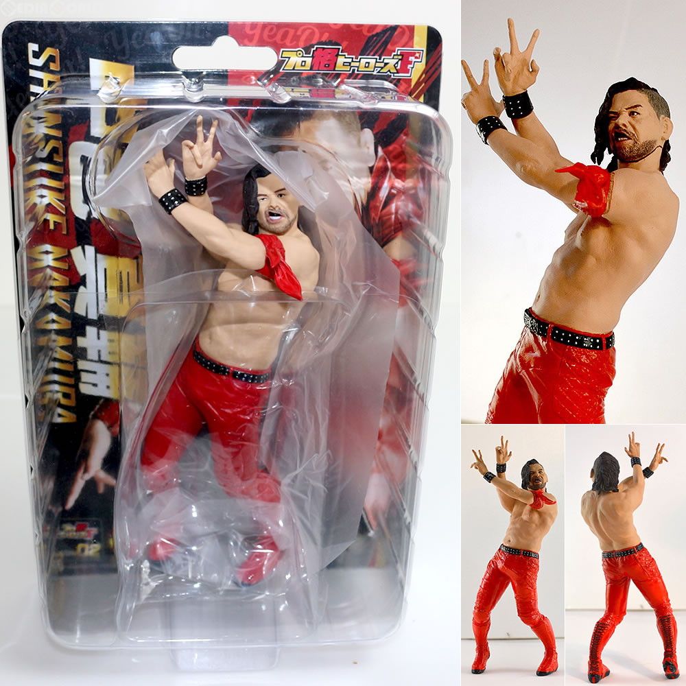 プロ格ヒーローズF(Figure) 新日本プロレス 中邑真輔(レッド