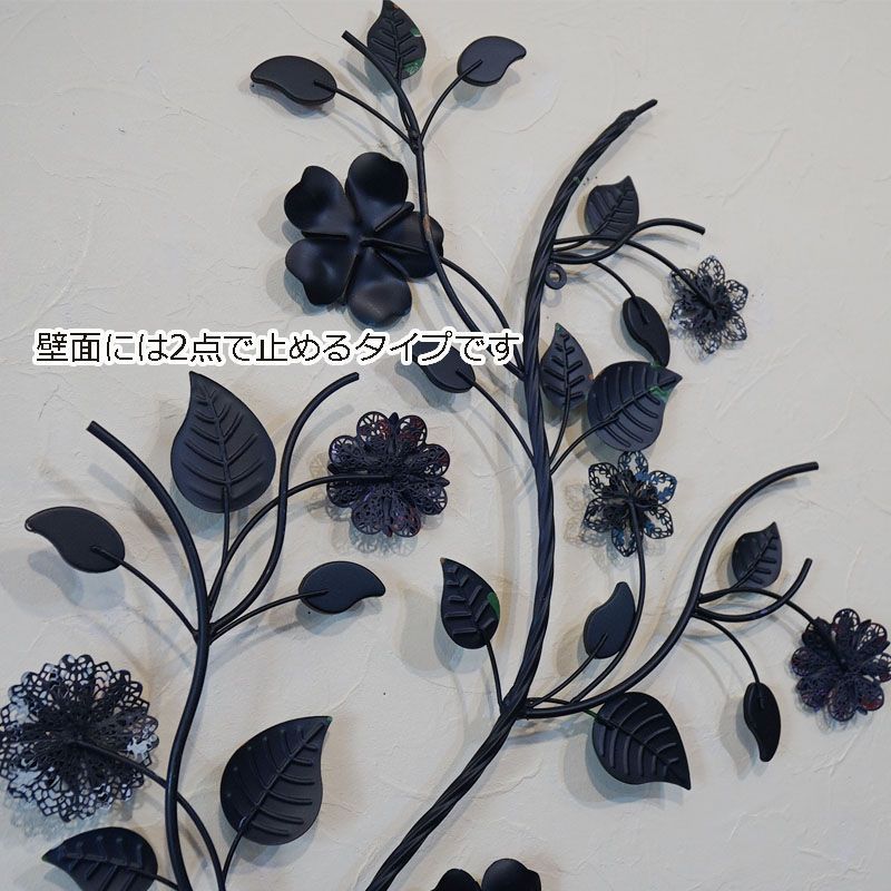 陶器でできた壁掛け 楽天市場】壁飾り アイアン 陶器 壁掛け インテリア雑貨 花