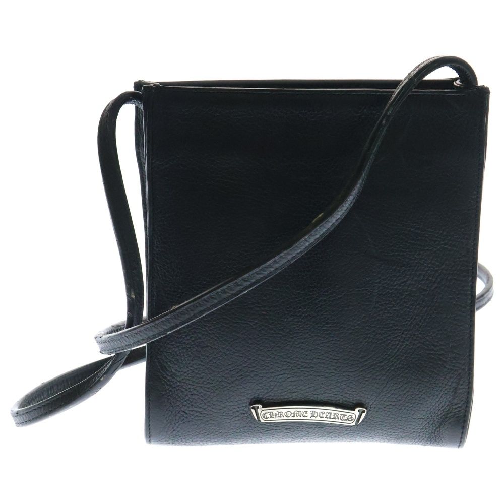 希少【Chrome Hearts】 ショルダー スクエア バッグ CH クロス CHROME HEARTS (クロムハーツ) SQ PKT CH CROSS スクエア