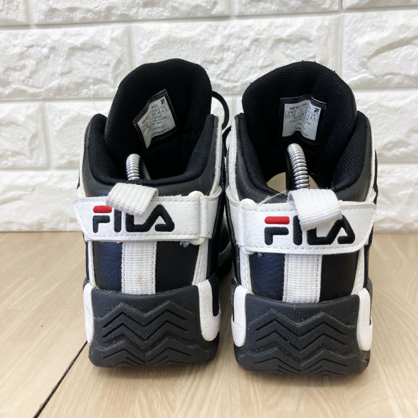 FILA GRANT HILL BLACK 23.5cm スニーカー バッシュ グラントヒル