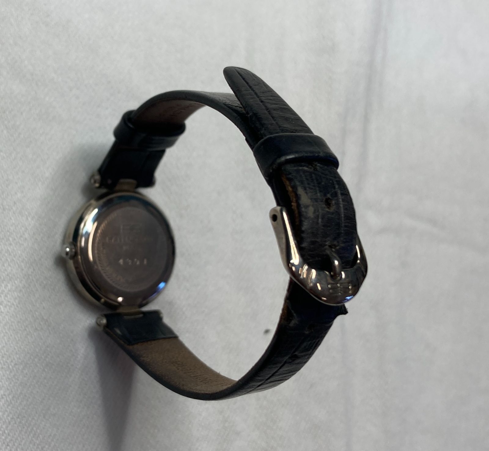 電池交換済】BALENCIAGA バレンシアガ 腕時計 ブラック B690 時計