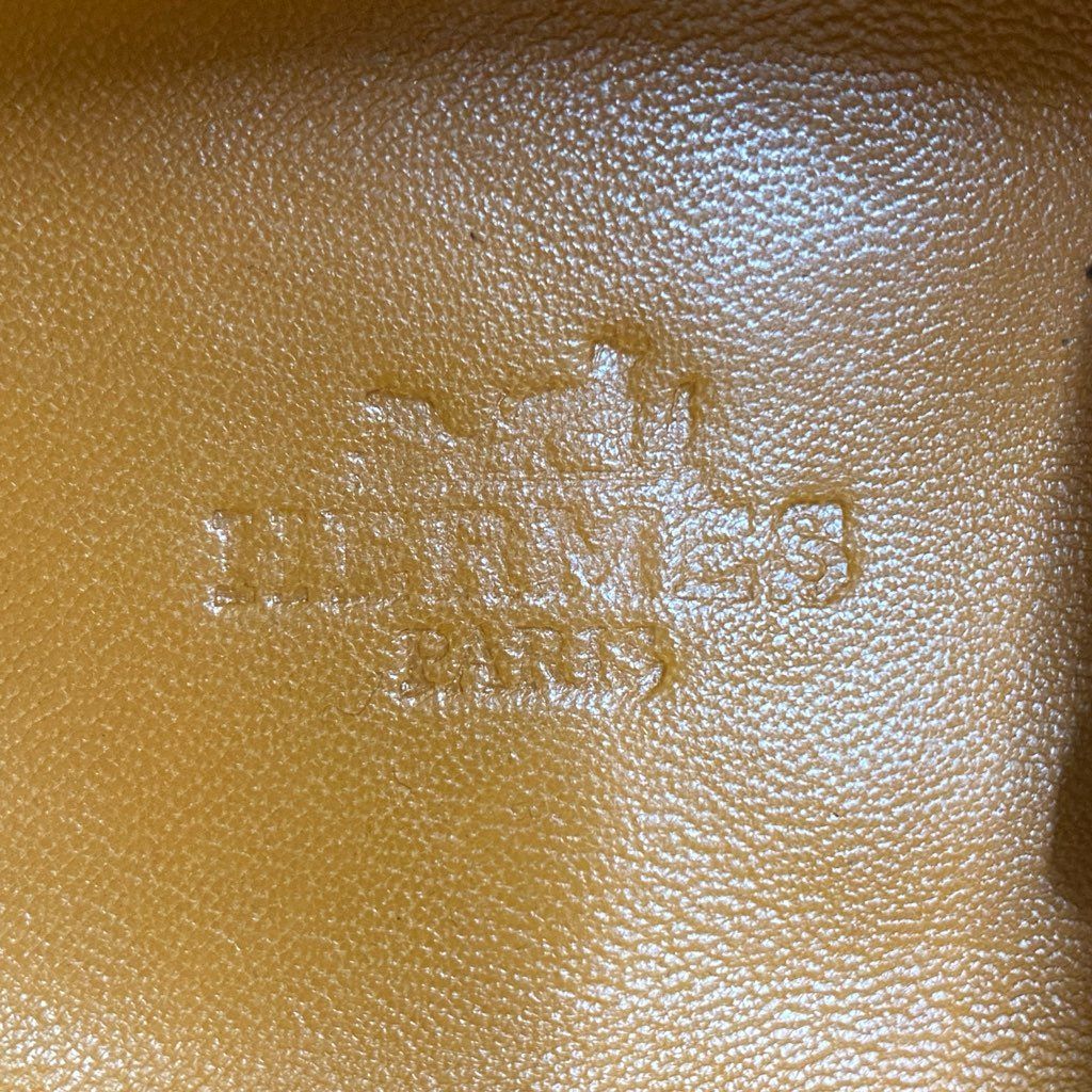 9f13 《美品》 HERMES エルメス クイック レザースニーカー 40 1/2 ブラック leather イタリア製 シューズ - メルカリ