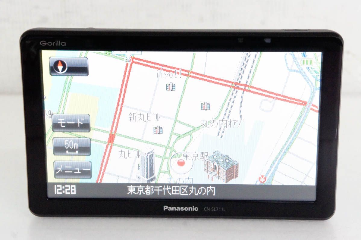 中古】Panasonic 7V型SSDポータブルカーナビゲーション Gorilla ゴリラ ワンセグチューナー内蔵 CN-SL711L - メルカリ