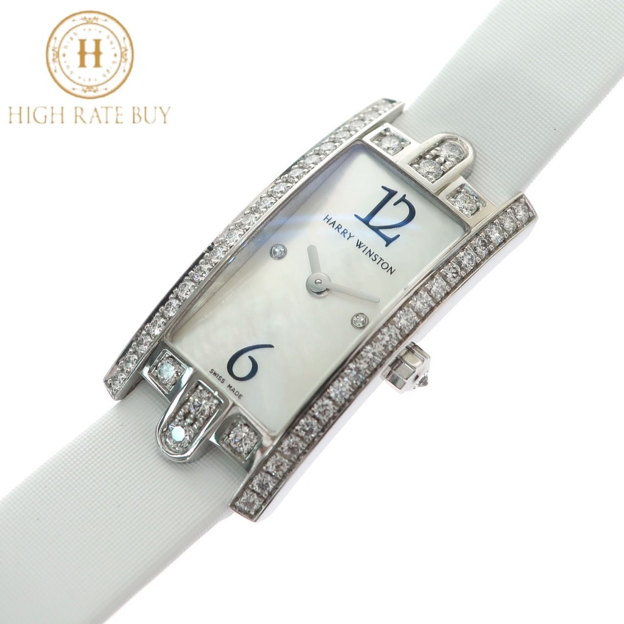 新品同様】HARRY WINSTON ハリーウィンストン アヴェニューC ミニ 