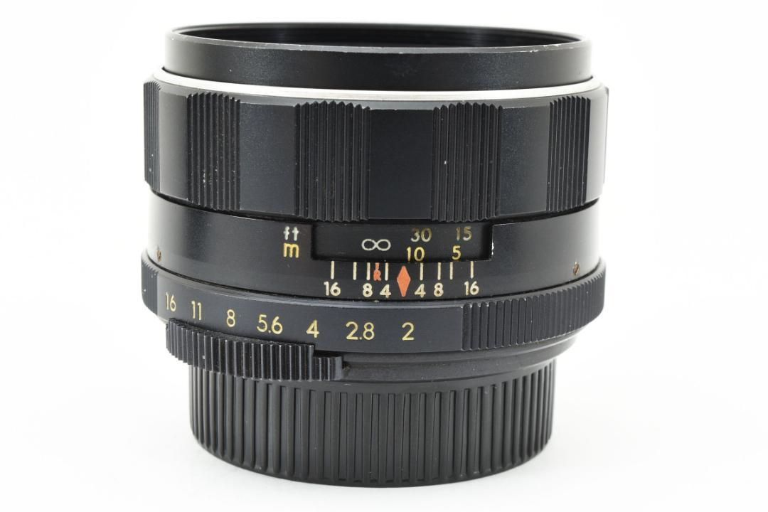 ☆前期型☆ Super Takumar 55mm F2 フード付 F0105 ☆前期型☆ Super Takumar 55mm F2 フード付 F0105 - メルカリ