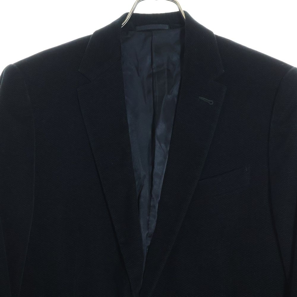 ルイヴィトン テーラードジャケット ベロア生地 ダミエ柄 XL ロゴボタン LOUIS VUITTON】ルイヴィトン『モノグラム ベロアテーラードジャケット