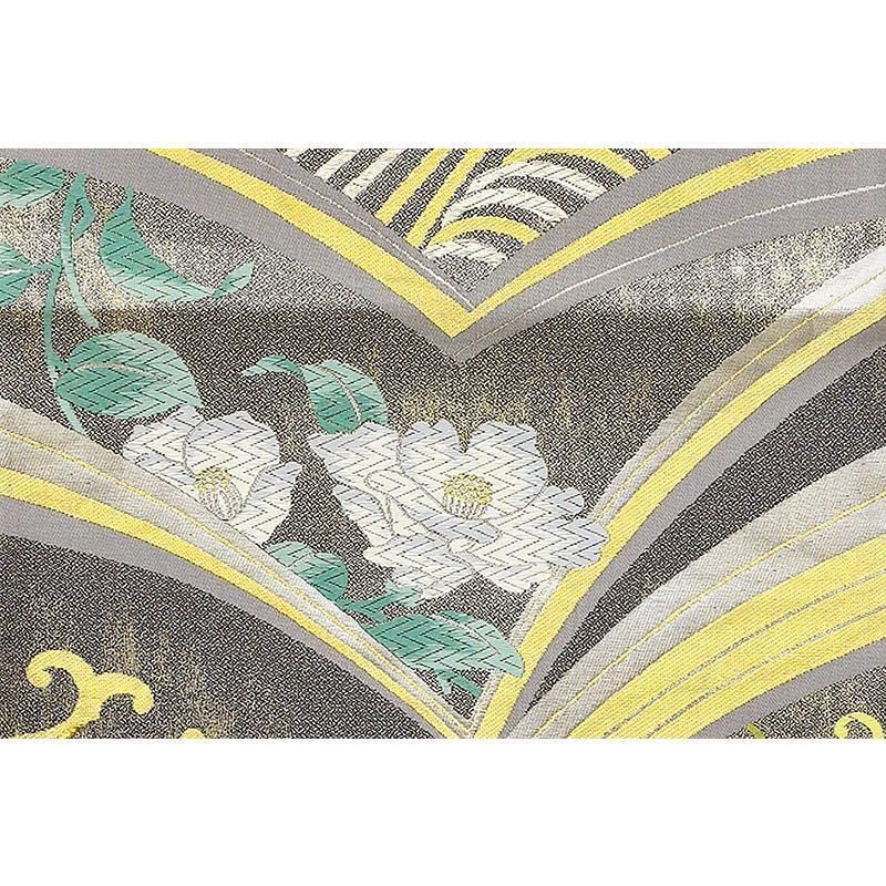 平和屋着物○豪華振袖 舞花文 銀通し地 正絹 逸品 CAAZ8354vf 平和屋