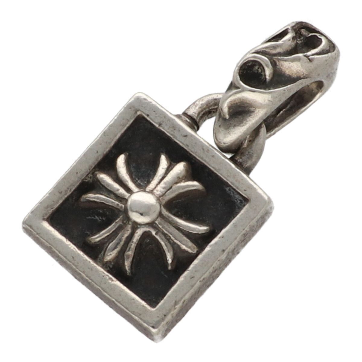 CHROME HEARTS クロムハーツ フレームド CHプラス SV925 シルバー ネックレス ペンダント トップ チャーム 24002527 RS