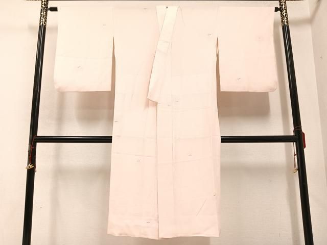 平和屋着物●長襦袢 無双仕立て 鶴松文 正絹 AABB8183ph