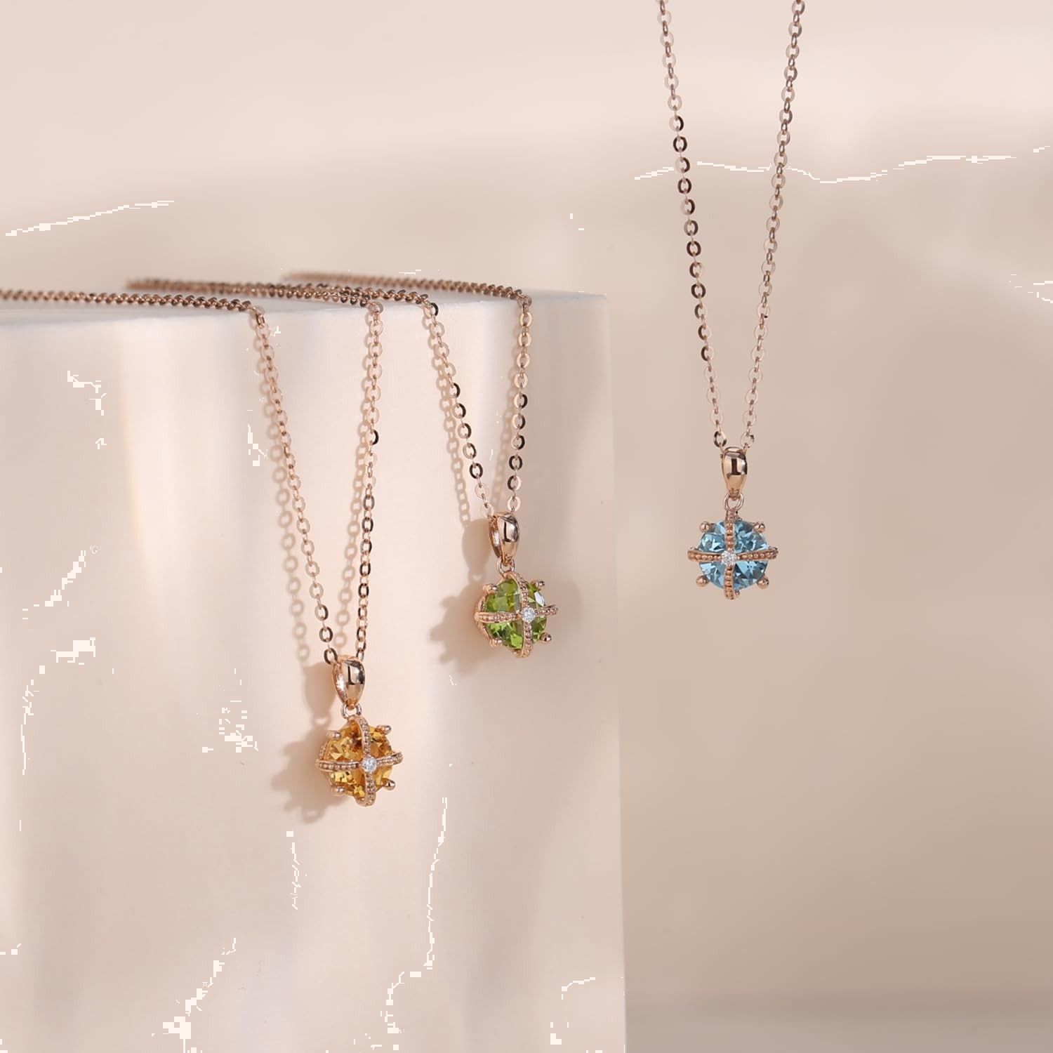 在庫】[FANCIME] ダイヤモンド ネックレス レディース K18 ピンク 