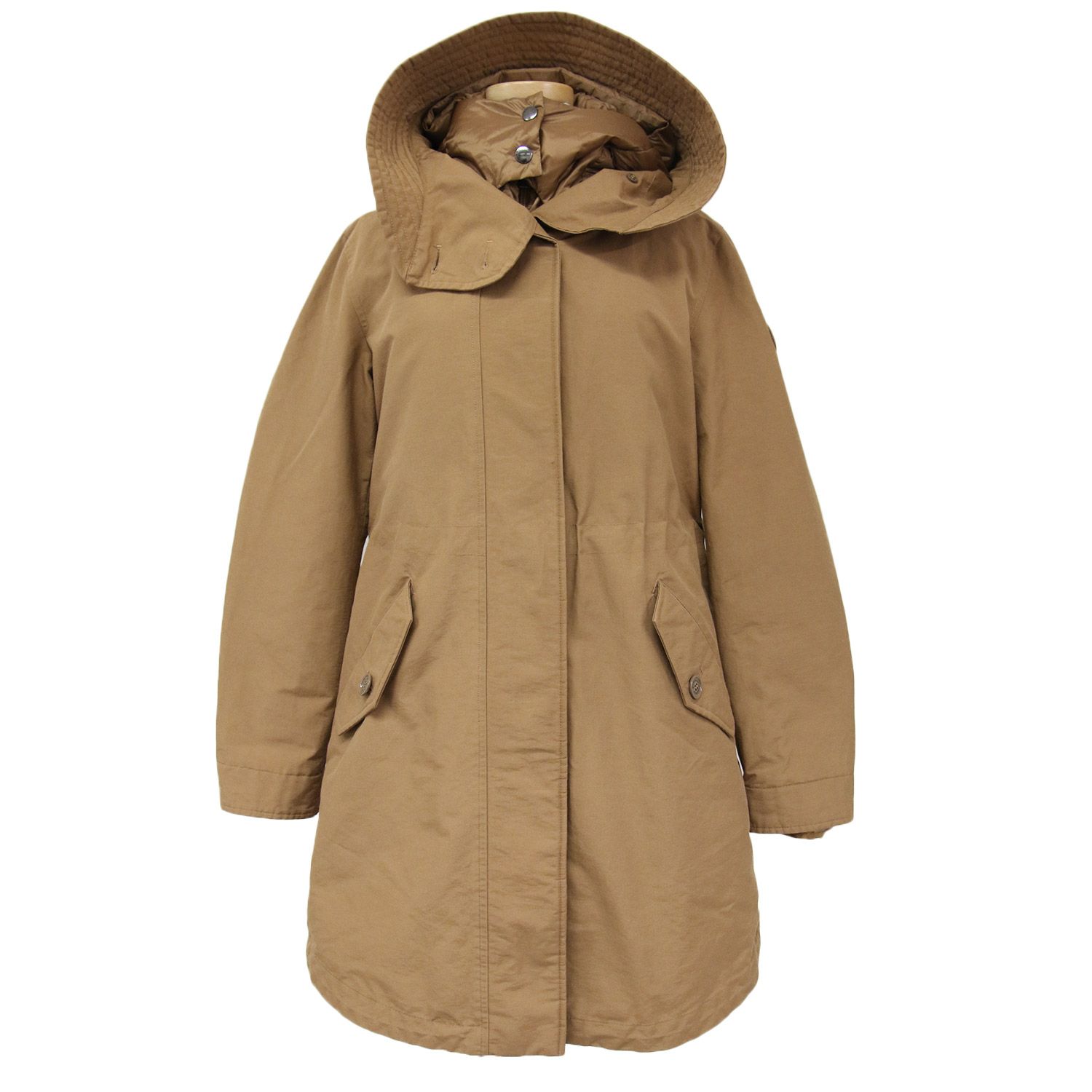 WoolRich ウールリッチ ダウンコート ロング キャメル S 3WAY WoolRich ウールリッチ ダウンコート ロング キャメル S 3WAY