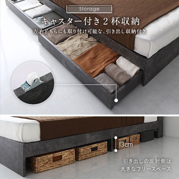 折り畳みベッド ミッドセンチュリー モダンdesign シングル