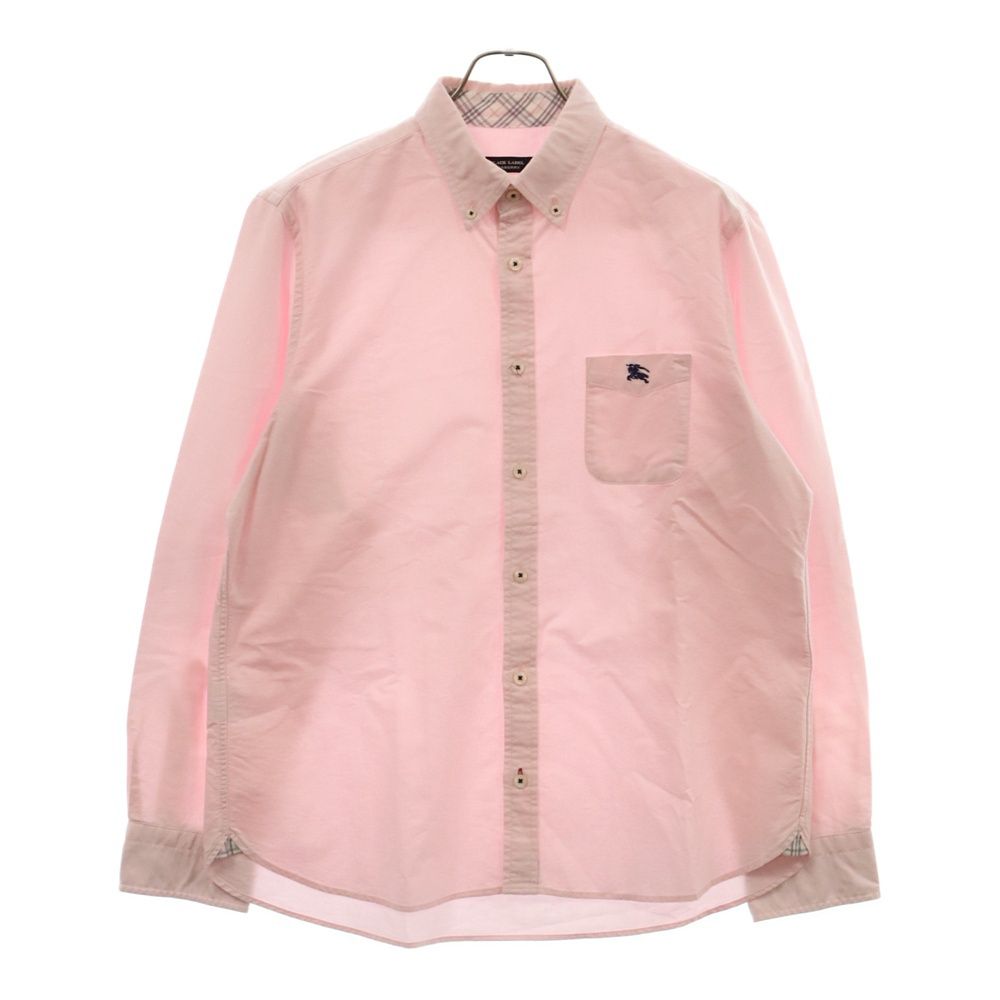 BURBERRY BLACK LABEL ボタンダウン チェック 長袖シャツ BURBERRY BLACK LABEL ボタンダウン チェック 長袖シャツ