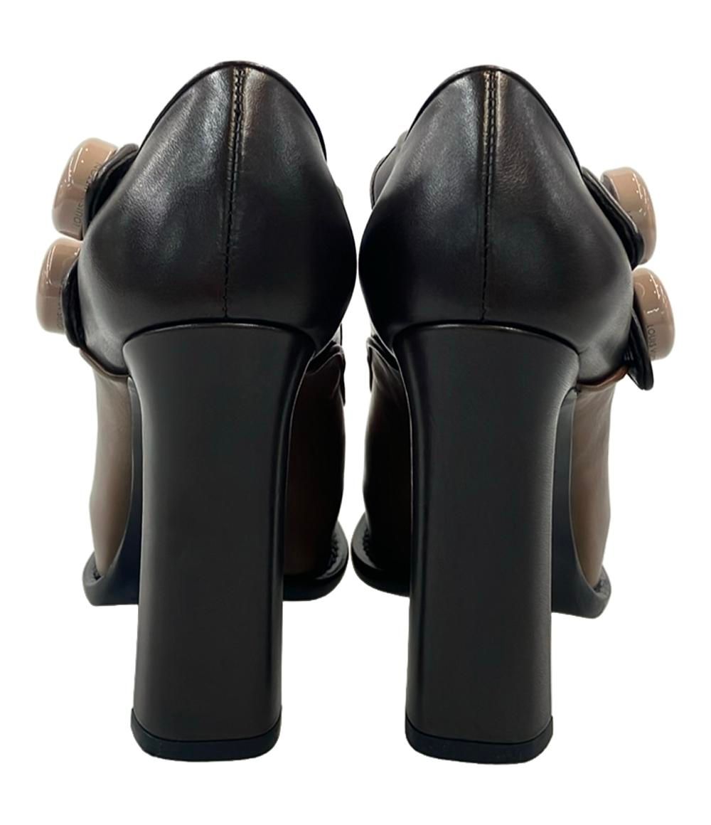 プラットフォームパンプス