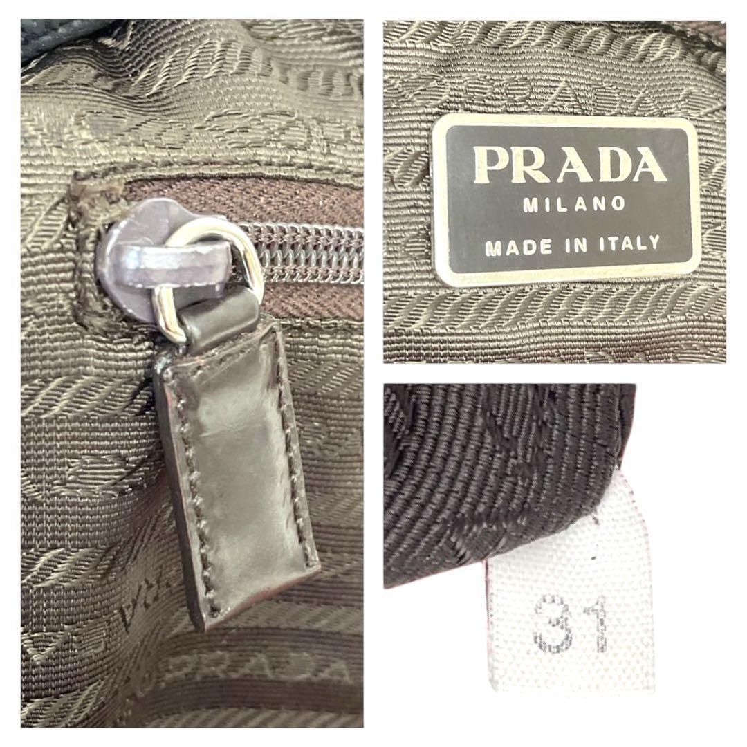 価格交渉/質問大歓迎♪】プラダ トートバッグ ナイロン 三角ロゴ 赤