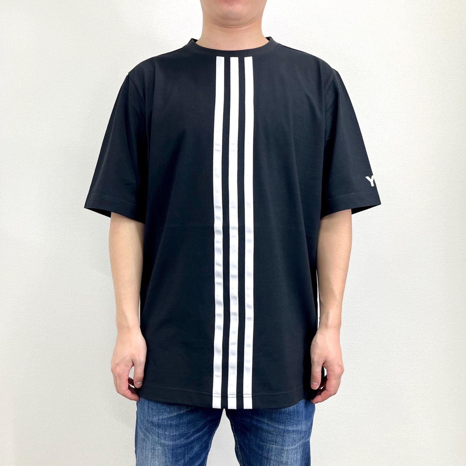 Y-3】ワイスリー ストライプス 半袖 Tシャツ HG6095 - Toki Tok Store