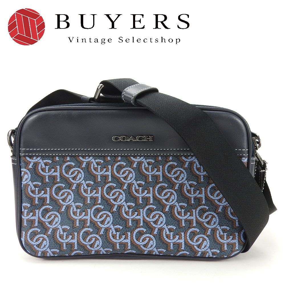 中古】美品 コーチ ショルダーバッグ クロスボディ 斜めがけ CF484  