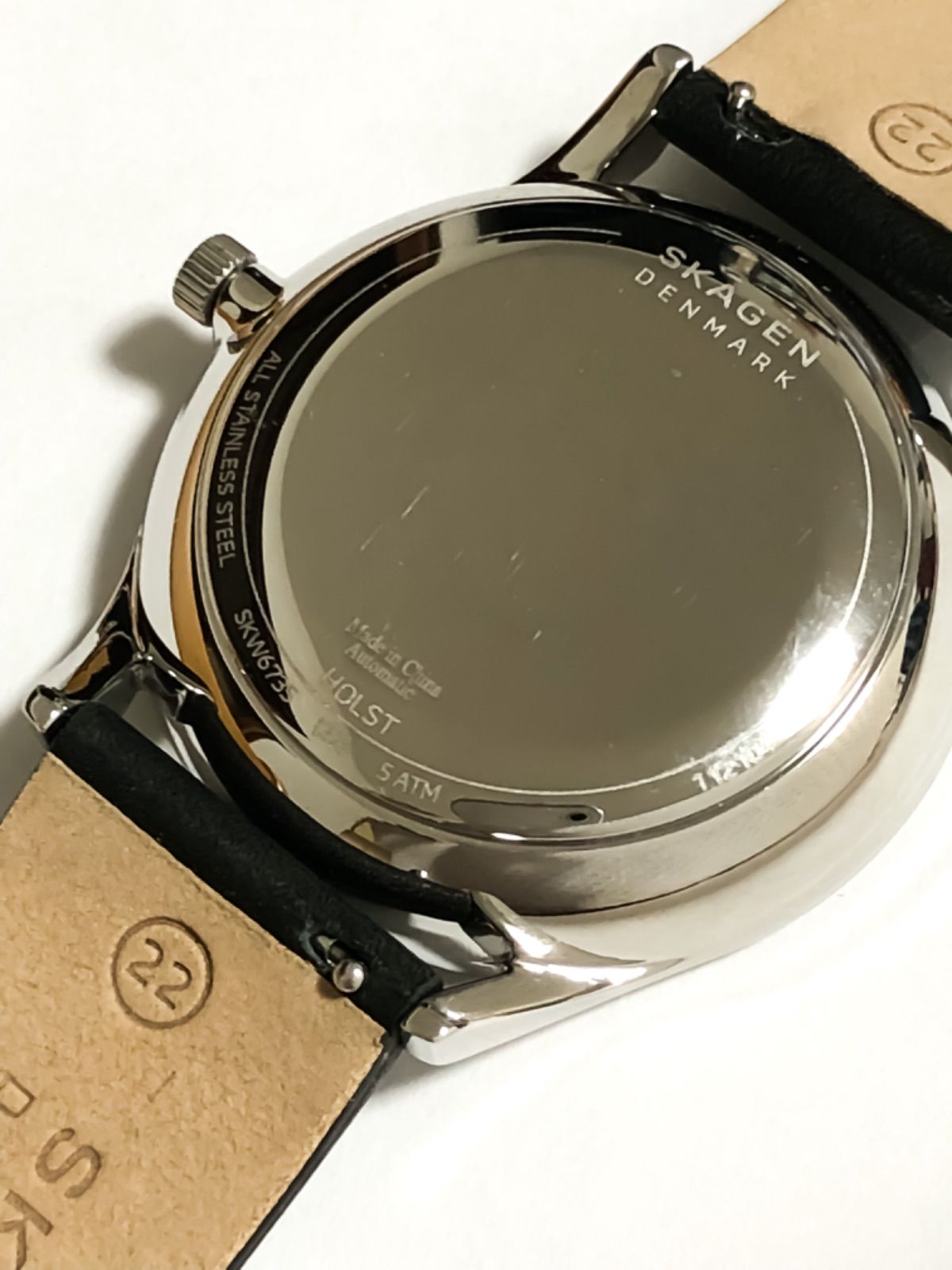 Skagen スカーゲン SKW6735 腕時計 自動巻き スケルトン 箱付き - メルカリ