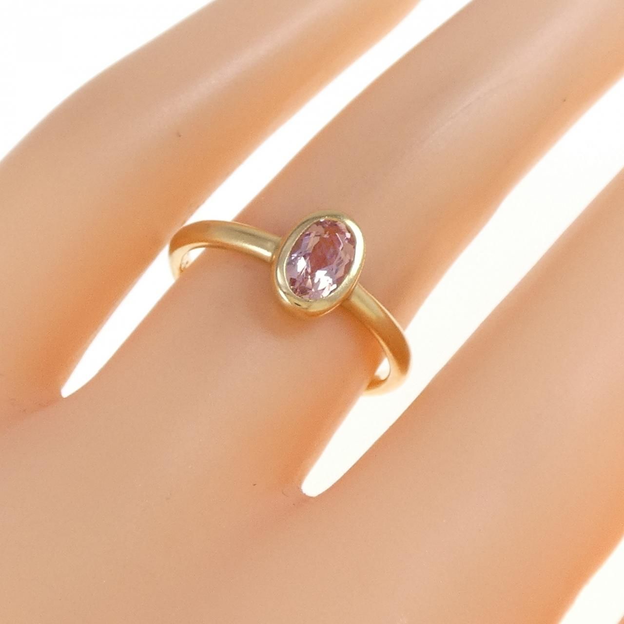 K18YG インペリアルトパーズ リング 0.60CT - メルカリ