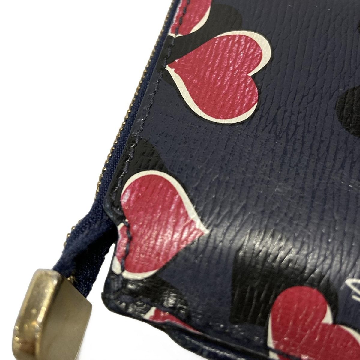 パープル×ピンク×マルチ ハート