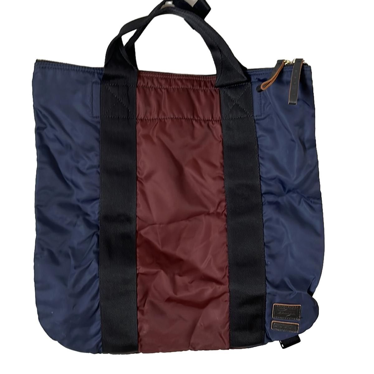 MARNI(マルニ) リュックサック美品 - ダークブラウン×ネイビー