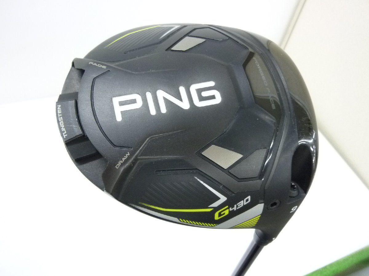 中古品 ピン G430 LST ドライバー 9 PING TOUR 2.0 BLACK 75 S