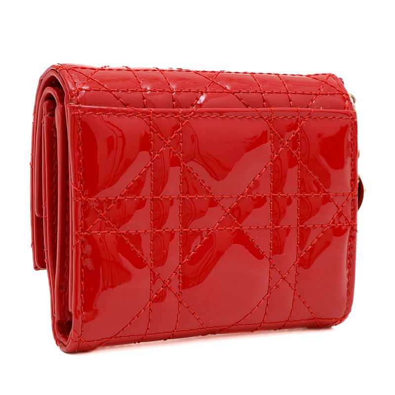 ディオール ロータスウォレット レディディオール カナージュ