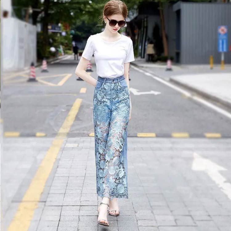 ストレートパンツ 大人