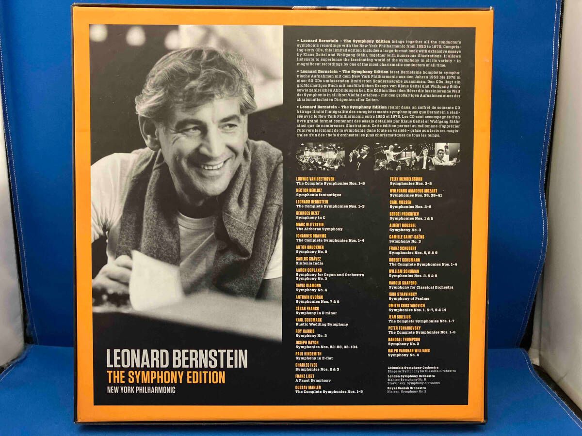 CD LEONARD BERNSTEIN THE SYMPHONY EDITION 全60枚 - メルカリ