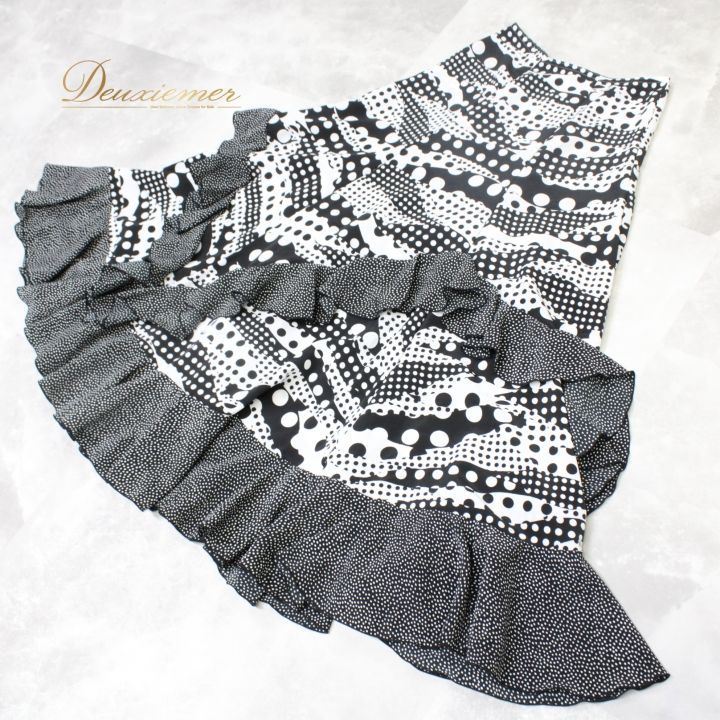 フラメンコ衣装　スカート　ファルダ　イベリア　エルモサ フラメンコ 衣装 ファルダ スカート エルモサ イベリア HERMOSA