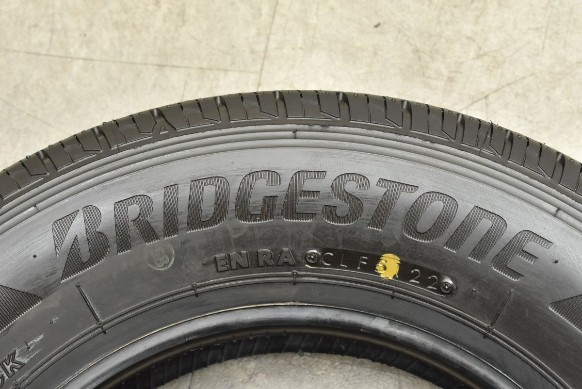 バリ溝】ブリヂストン K370 145/80R12 LT 4本セット ピクシス